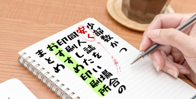 少部数かつ安く同人誌を印刷したい場合のおすすめ印刷所まとめ（2021年版）